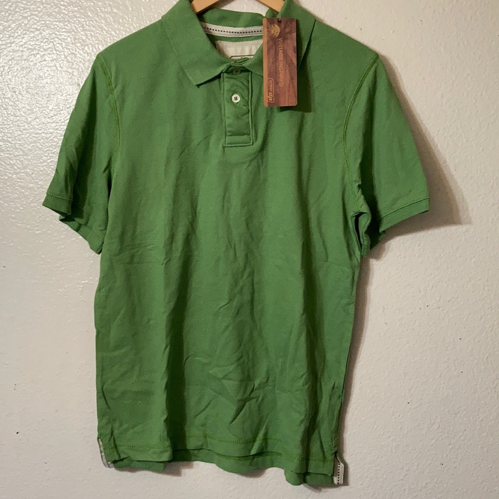 NWT Urban pipeline UP green sz Medium polo shirt